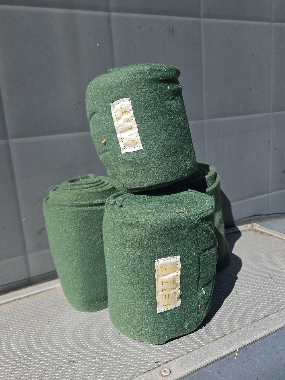 Green Horse Polo Wraps - Classic Stable Bandages